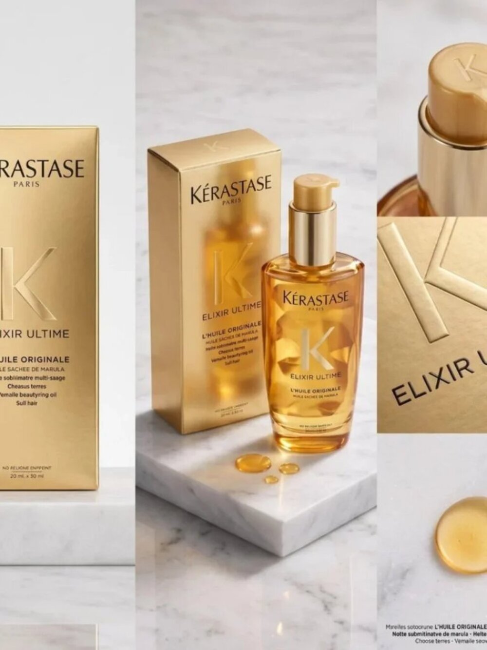 Elixir Ultime Versatile Beautifying Oil by Kerastase for Unisex - 3.4 oz NIB